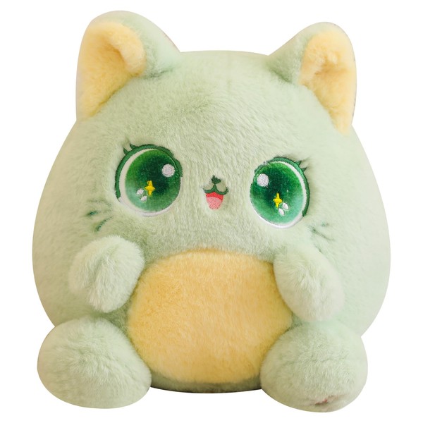 LVPU Cat Plush Pillow Cute Cat Stuffed Animals Soft Kawaii