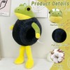 PyrrlicToy Plush Cuddly Toy, Tyre Frog Stuffed Animal Doll, Italan