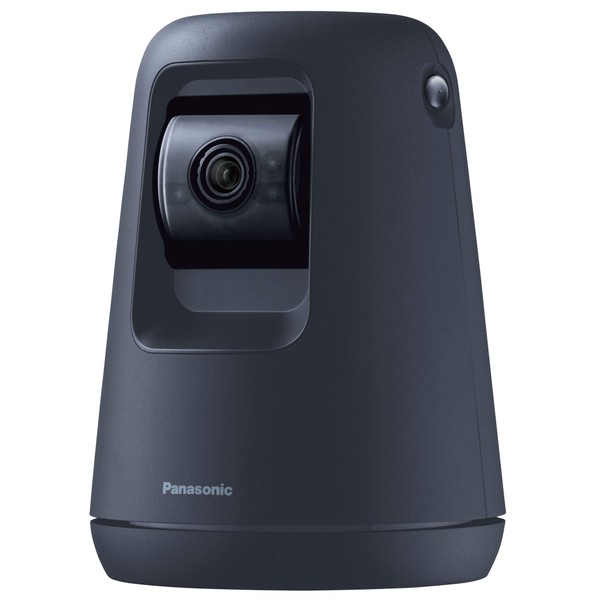 Panasonic Sm@Home KX-HDN215-K Network Camera, Works with Alexa Certified, Indoor HD Pet Camera, Auto Tracking Functionality, Anti-Tip Structure