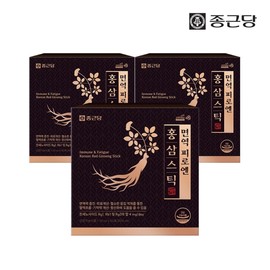 면역 피로엔 홍삼스틱 3박스 150포 Ginseng Sticks for Immune Fatigue - 3 Boxes, 150 Packs
