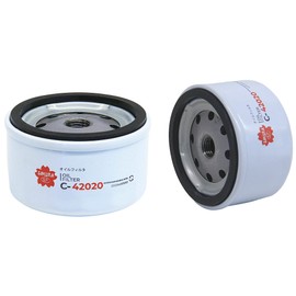 SAKURA 2023400100 Spin-On Oil Filter Replaces 2023400101, P553400 Compatible with Quincy Air Compressor Atlas Copco for Pressure Lubricated Pumps (1 Pack)