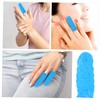 SEWACC 100Pcs Butyronitrile Finger Protectors for Joint Support Wear Covers