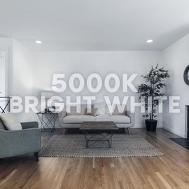 LUXRITE PAR30 Short Neck LED Flood Light Bulb, 75W Equivalent, 5000K Bright White, 900 Lumens, 11W, Dimmable LED Spotlight Bulb, Damp Rated, UL Listed, E26 Standard Base - Indoor Outdoor (4 Pack)