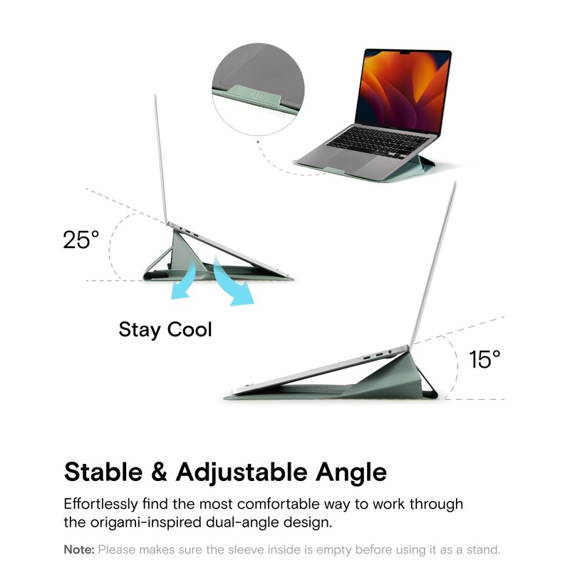 MOFT Laptop Bag Sleeve for MacBook Computer Expandable Storage, Two