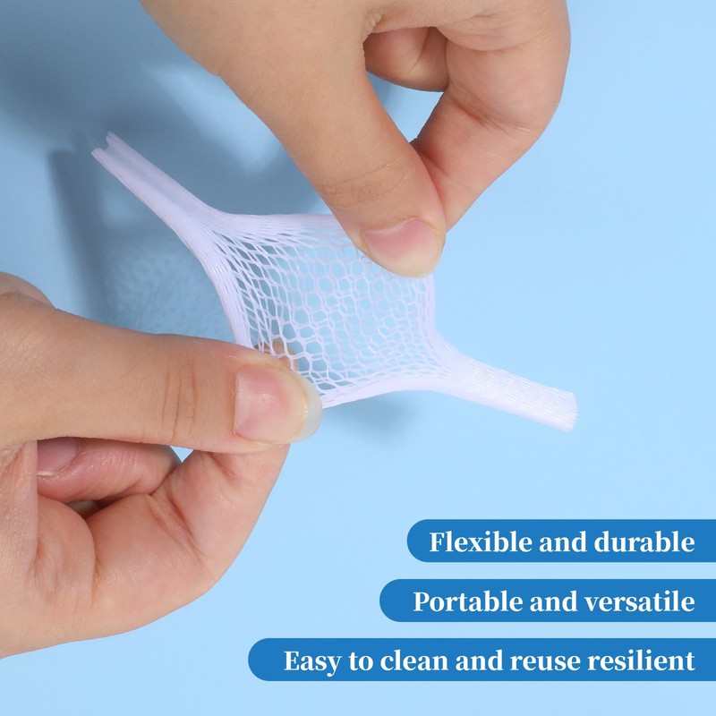 100 Pcs Thread Nets for Spools of Thread 11x1cm Cosmetic