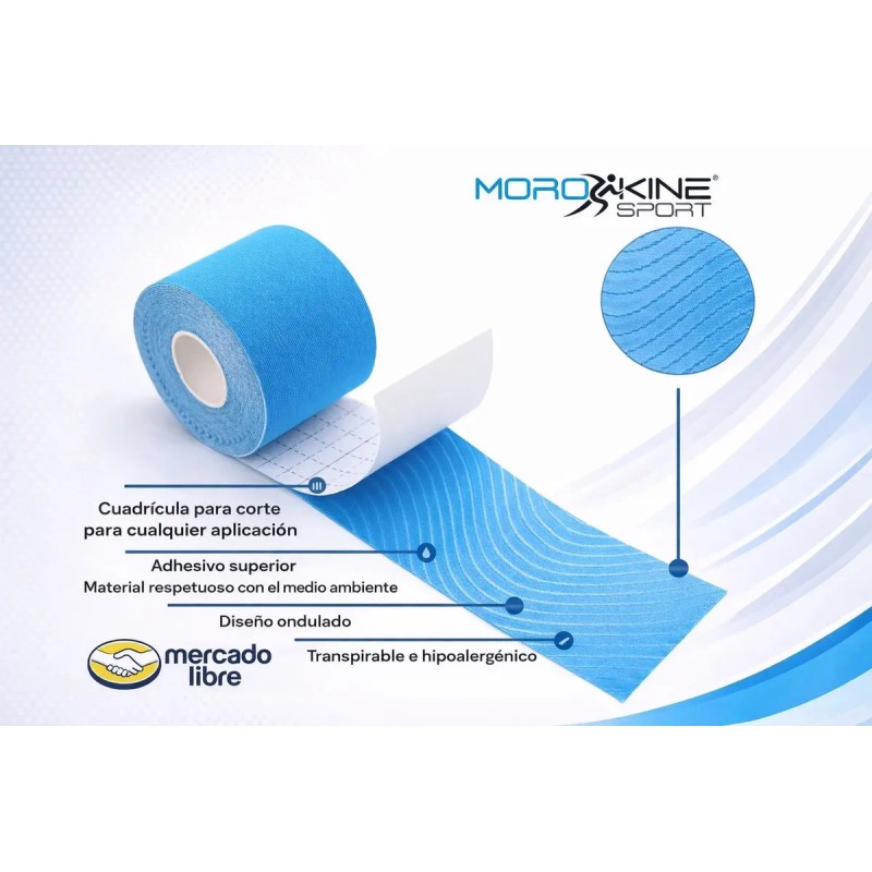 Kinesio Tape Cinta Kinesiológica 5cmx5m Premium