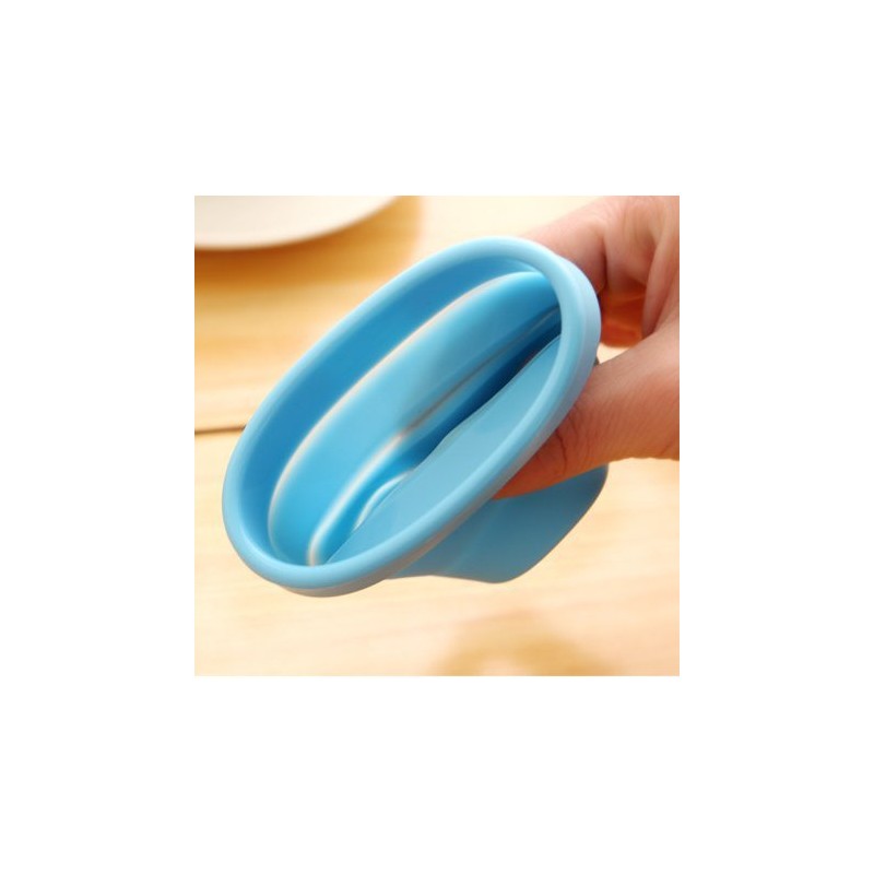WOIWO 2PCS Candy-Colored Travel Silicone Folding Cup Outdoor Exercise Retractable