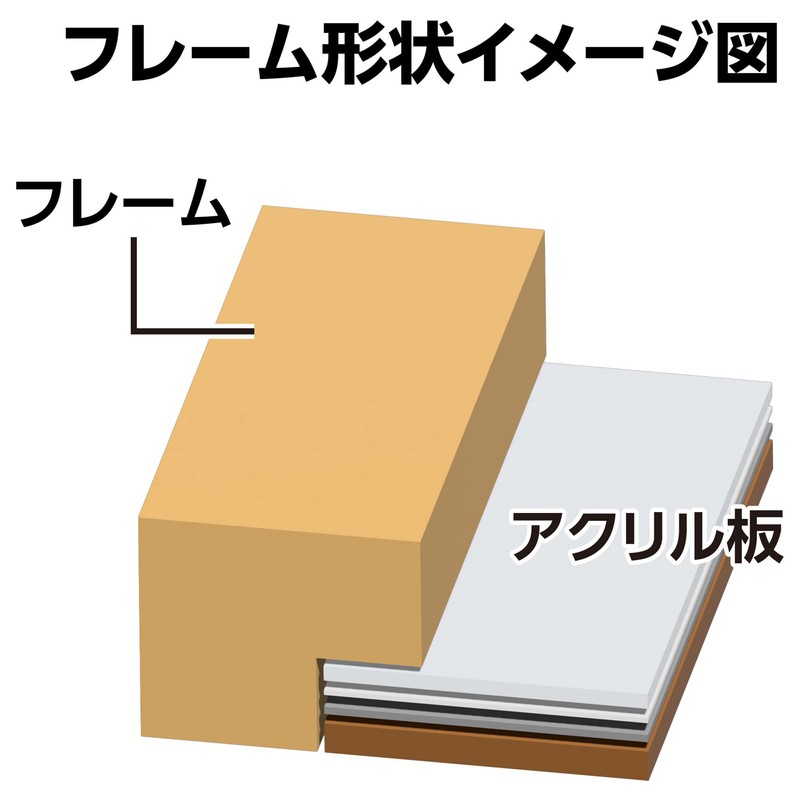HAKUBA MM-01 Wood Frame, whites