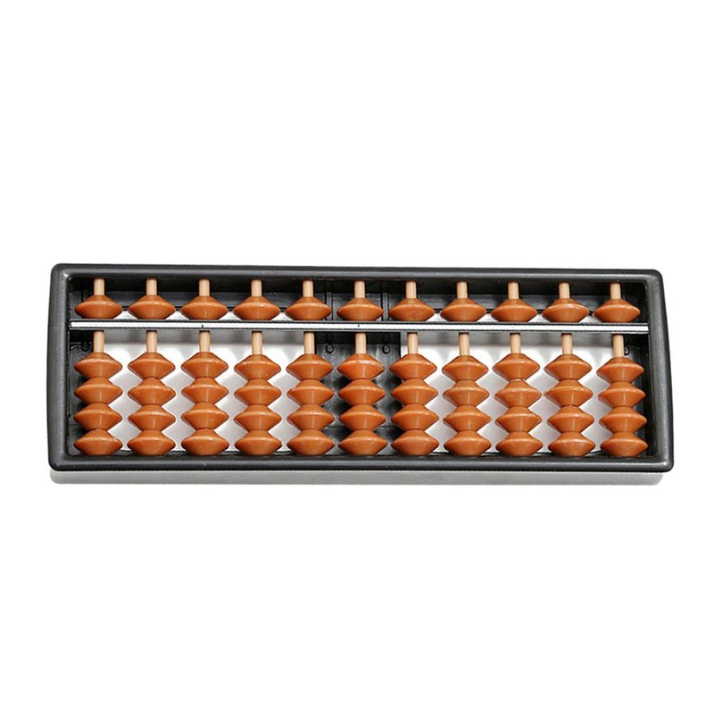 Oikabio Abacus Toys,11 Digit Kids School Learning Math Toys,Traditional Abacus