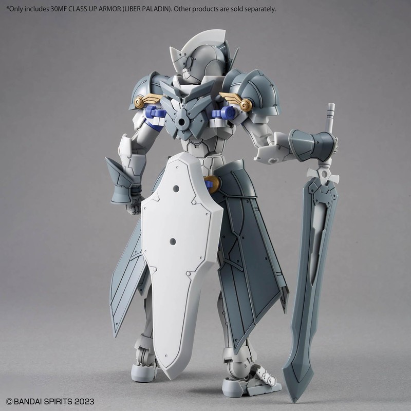 BANDAI SPIRITS 30MF Class-Up Armor (Liber Paladin) Color-coded Plastic Model