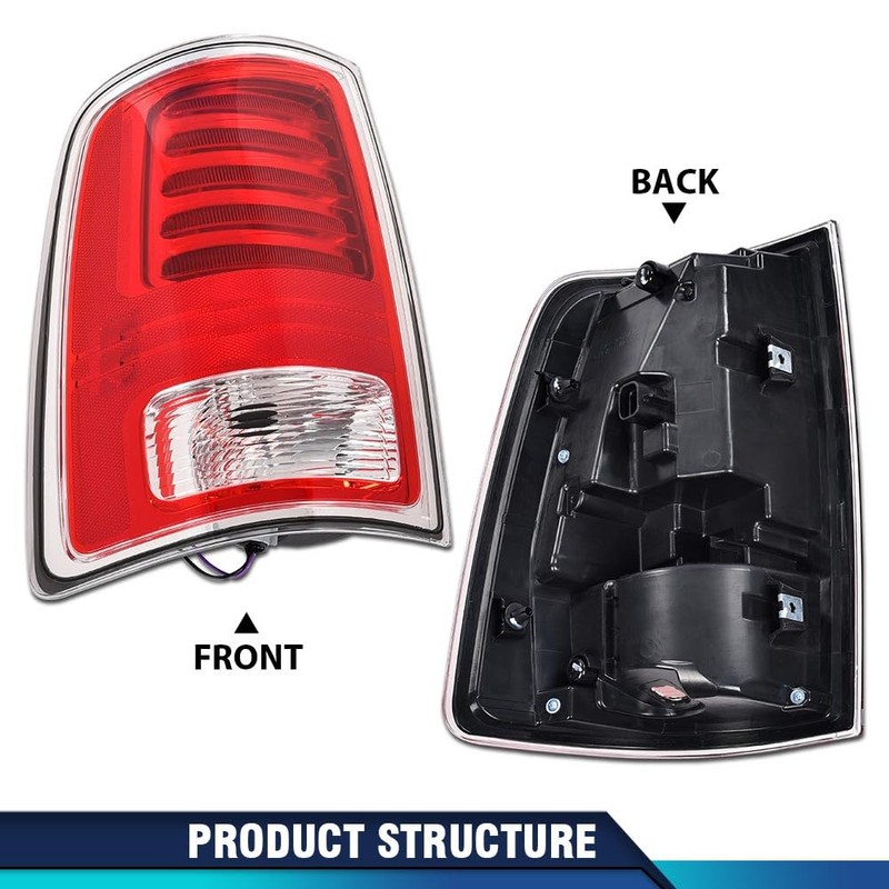 PIT66 LED Tail Lights Assembly Compatible with Dodge Ram 1500