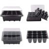 ANCLLO 5 Pack Seedling Starter Trays 60 Cells Mini Plant