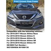 FASTCHE Front License Plate Frame Compatible with 2016 2017 2018