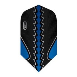 Viper Black Flux Slim Dart Flights - Purple