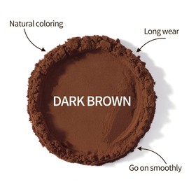 Boobeen Eyebrow Stamp, Eyebrow Stamp Stencil Shaping Kit, Eyebrow Filler Powder, Durable Eyebrow Definer Makeup for Natural Eyebrows