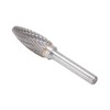 Double Cut Carbide Burr Rotary File Tree Shape Multipurpose for