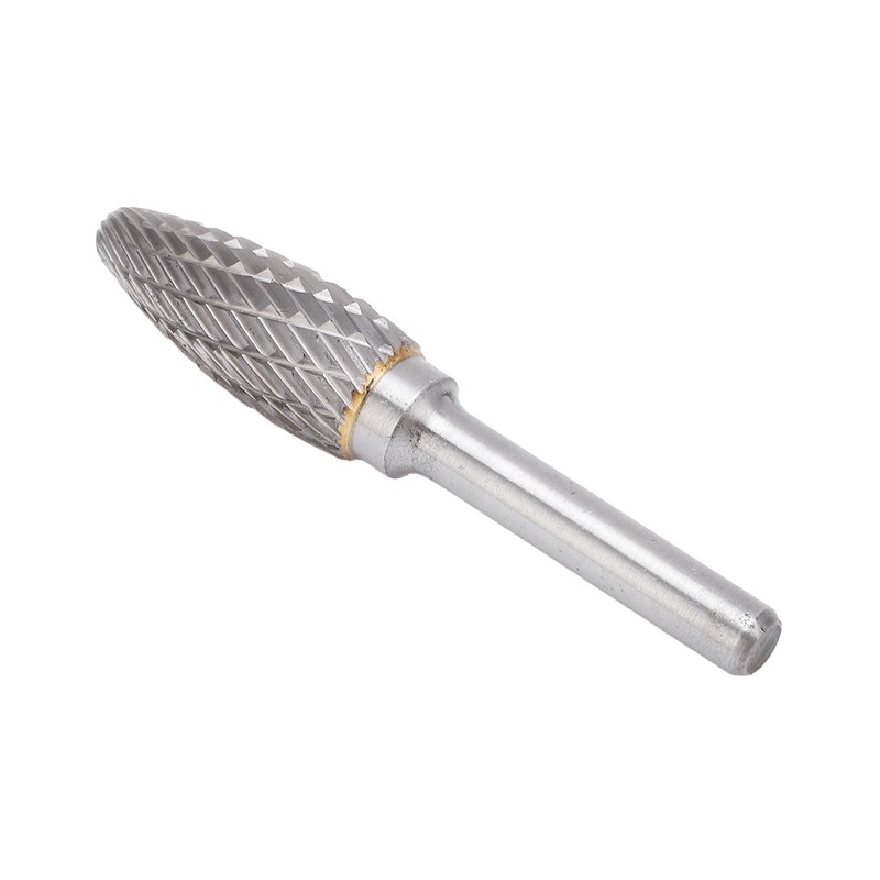 Double Cut Carbide Burr Rotary File Tree Shape Multipurpose for