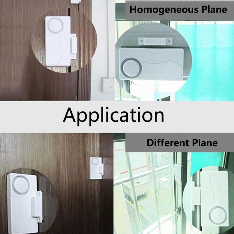 Home Security Sensor Wireless Door Alarm 108dB Loud Anti-theft Window