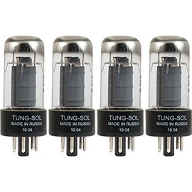 Tungsol Reissue 6V6GT Power Vacuum Tube, Matched Quad