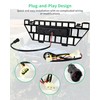 SLORIMOD Front Mesh Grille with LED Accent Light Bar for