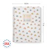 Be Kind Modern Rainbow Spiral Notebook / 8.5" x 11"