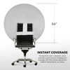Webaround Big Shot 56" | Grey | Portable Collapsible Webcam