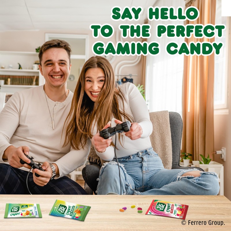 Tic Tac Chewy Fruit Adventure Candy, Bulk 12 Pack, Fruit