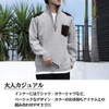 Captain K Men's Knit Pullover Sweater, Half Zip, Long Sleeve,