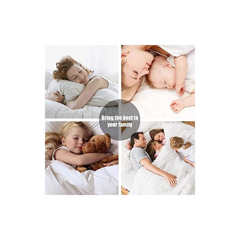 Egyptian Cotton 200 Thread Count Pillow Cases 2 Pack (White)