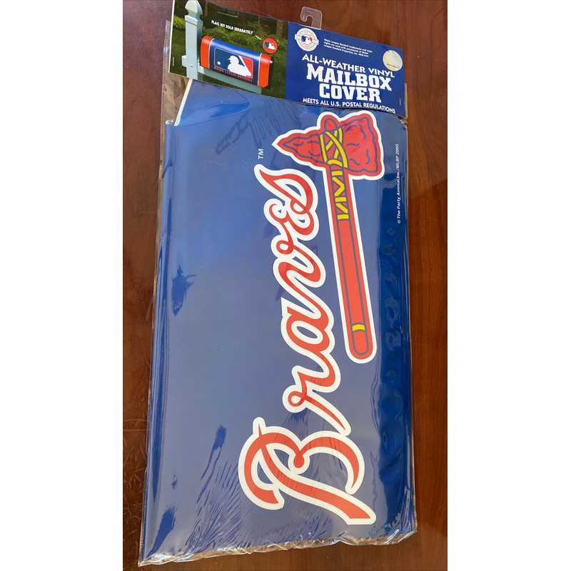Party Animal Atlanta Braves All-Weather Vinyl Mailbox Cover