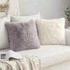 MIULEE Faux Fur Cushion Covers Fluffy Throw Pillow Case Soft