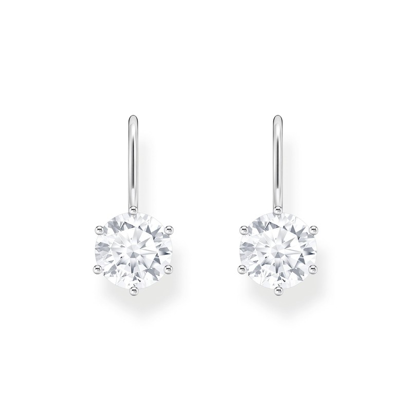 Thomas Sabo H2287-051-14 Large White Cubic Zirconia 925 Sterling Silver