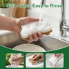 LILAC Natural Cellulose Sponges for Dishes - Ergonomic Non-Scratch Kitchen