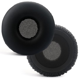 Revo Replacement Ear Pads Compatible with Jabra Revo Wireless and Wired Headphones, Soft Protein Leather, High Density Memory Foam Ear Pads, Earmuffs, Repair Parts, Black