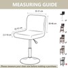 AOSCTELF 6 Pack Bar Stool Covers with Backs, Stretch Washable