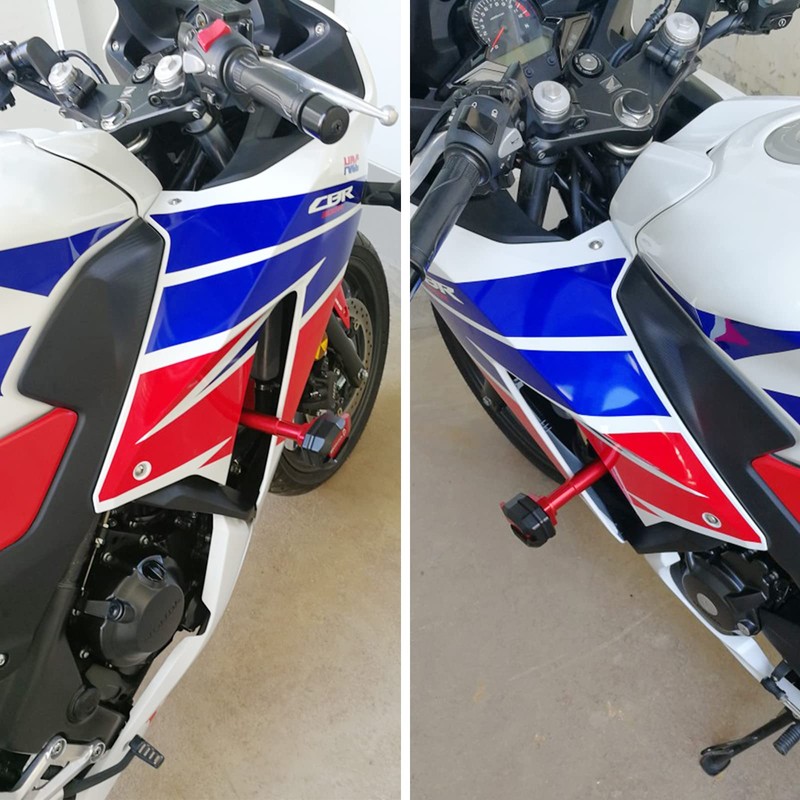 LEDISHUN Motorcycle Falling Protection Frame Slider Fairing Guard Anti Crash