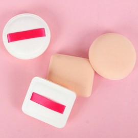 Mochi Soft Puff Mini Air Cushion Refill for Makeup Touch-ups Mochi Soft Puff (Triangle) 6ea