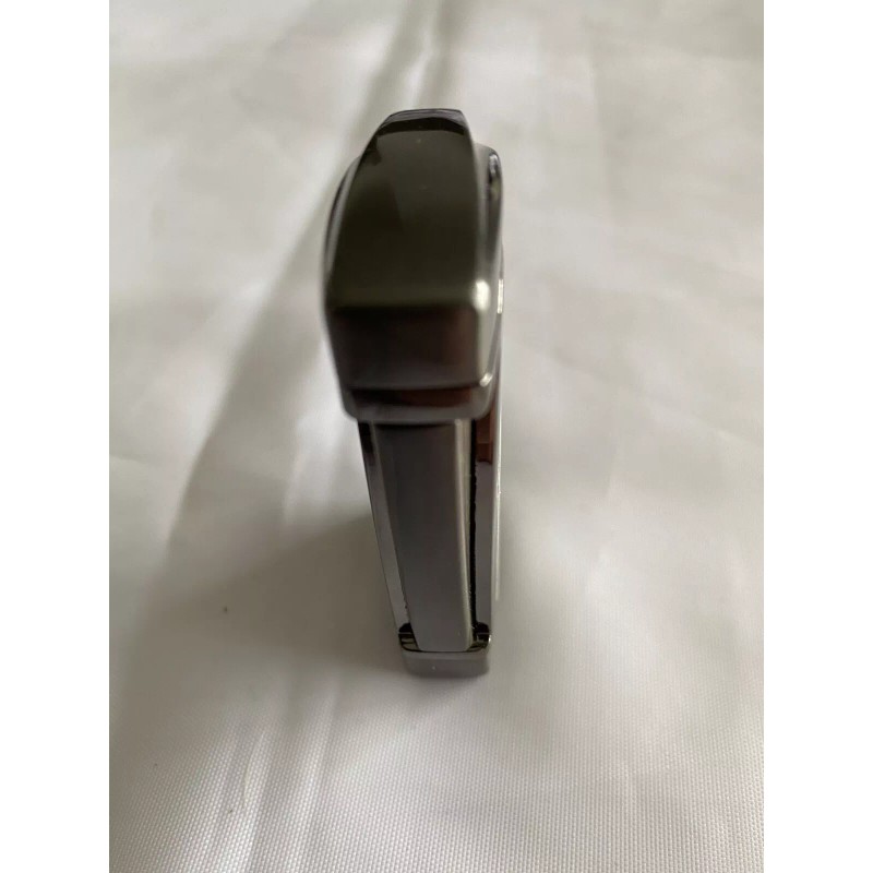 Rocky Patel Hamlet Cigar Lighter - Gunmetal - Angled Dual