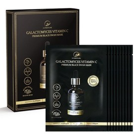 O2 Anyone 갈락토미세스 비타민C 프리미엄 블랙스완 마스크 25mlx10매 미백 주름개선 Galactomyces Vitamin C Premium Black Swan Mask 25ml x 10 Sheets - Whitening & Wrinkle Improvement