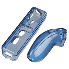 HAMA HARDCASE GEHÄUSE für WII Fernbedienung BLAU NEU