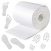 NEBRANCY Adhesive Felt Premium Grade, 1/4" x 6" x 2.5yd,