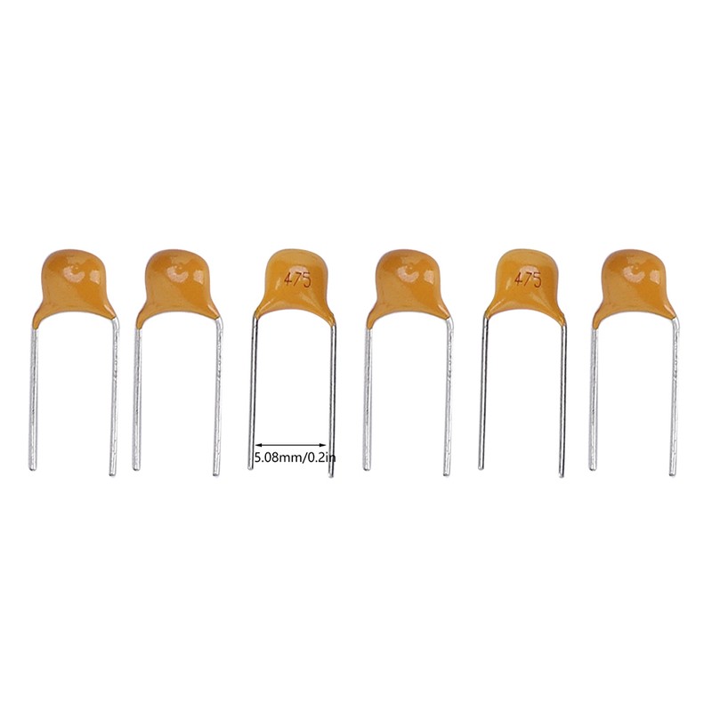 1000Pcs Ceramic Capacitor InLine Monolithic 4.7UF Pin Pitch 5.08MM DC50V