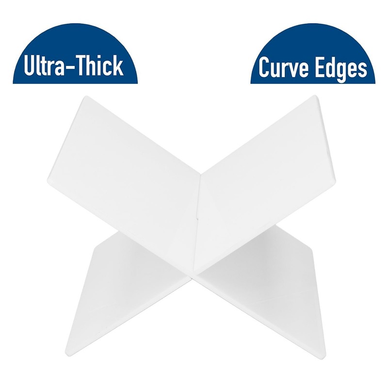 Open Book Display Stand Easy To Assemble Stable Support Acrylic