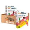Pure Organic Layered Fruit Bars, Gluten Free, Vegan Fruit Snacks,