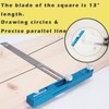 Roof Square,Angle Finder Tool,Aluminum Alloy Squangle,Multifunction Framing Square,Innovative Rafter Square