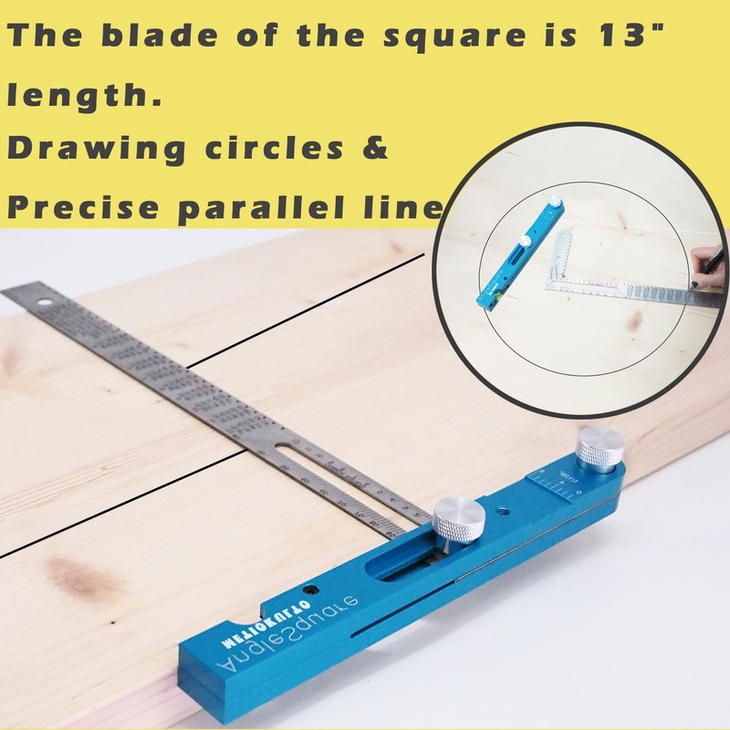 Roof Square,Angle Finder Tool,Aluminum Alloy Squangle,Multifunction Framing Square,Innovative Rafter Square