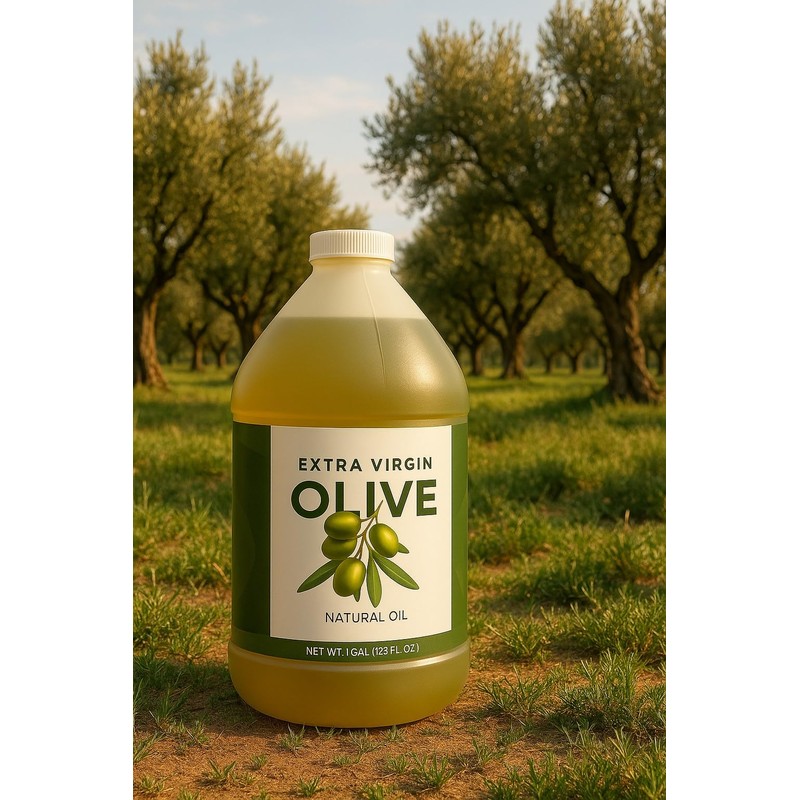 Healthy Harvest Extra Virgin Olive Oil – 1 Gallon, Cold