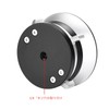 SWFOTO LB-90 Leveling Base Low Center of Gravity Head Aluminum