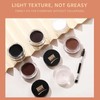 Bold & Beautiful Black Eyebrow Pomade with Brush - Quick