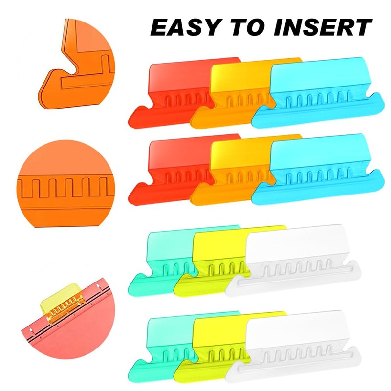 File Folder Tabs Hanging File Folder Labels 60 Sets Plastic